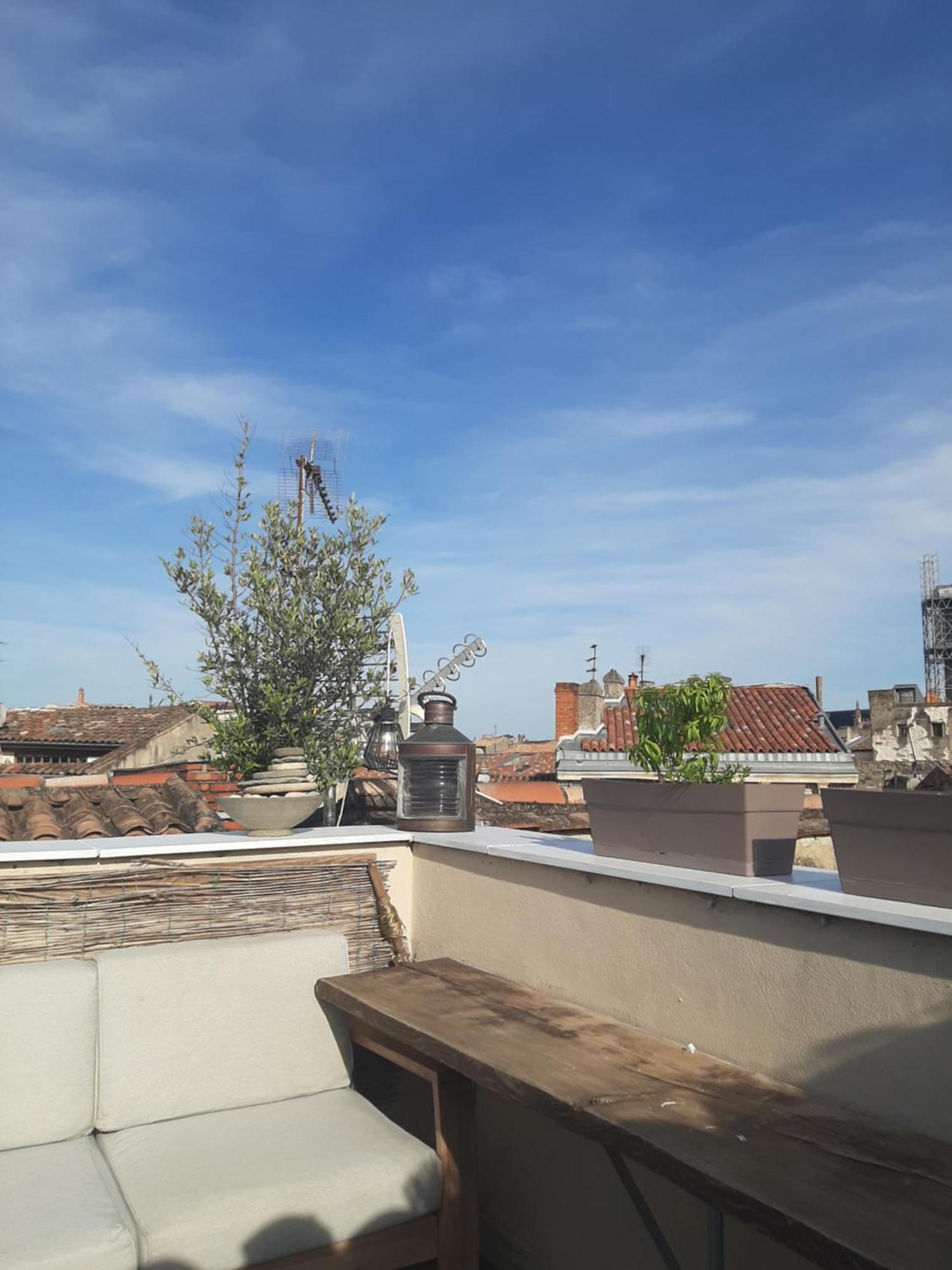 Appartement Avec Terrasse Centre Bordeaux Luaran gambar