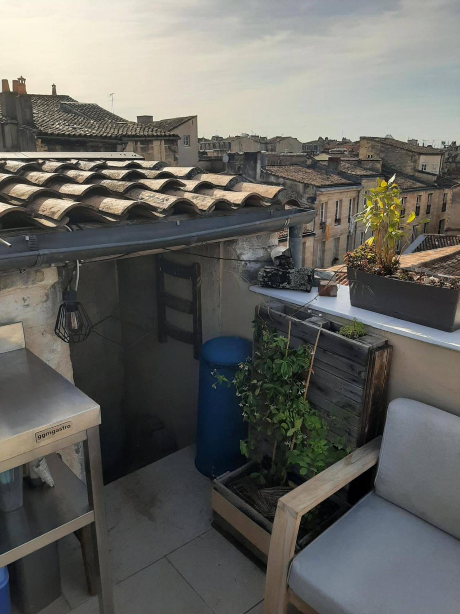 Appartement Avec Terrasse Centre Bordeaux Luaran gambar